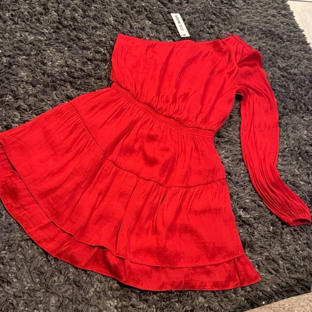 Steve Madden Vibrant Red Dress - Picture 4 of 4